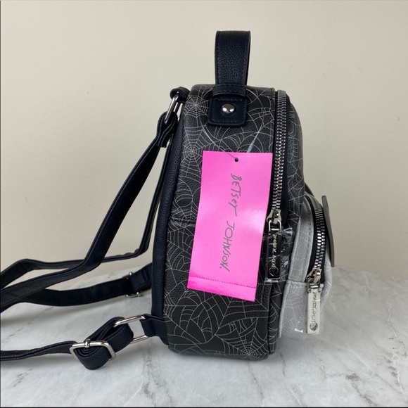 Betsey Johnson Cat Mini Backpack - Picture 2 of 6